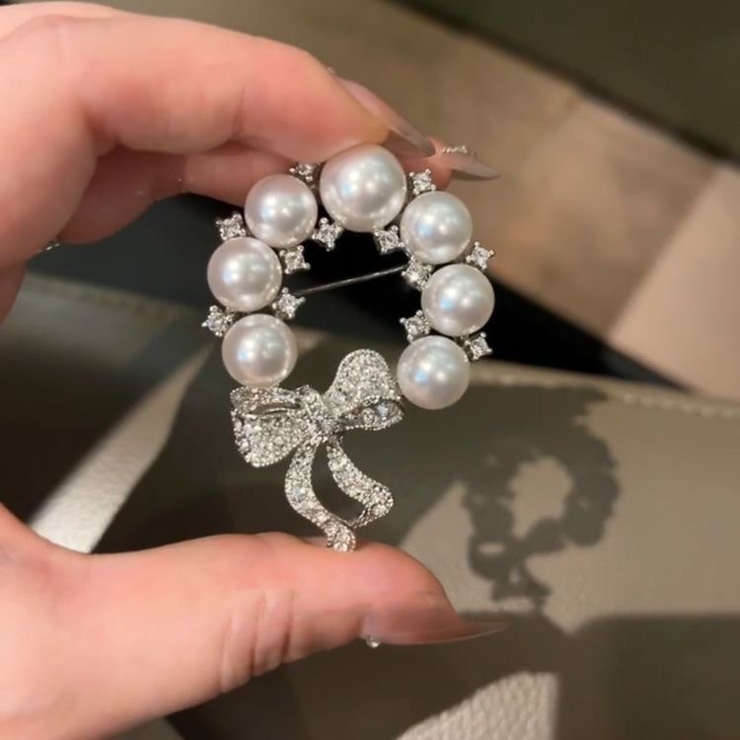 ブローチ サークル型ブローチ レディース | PlusNao | 詳細画像4 