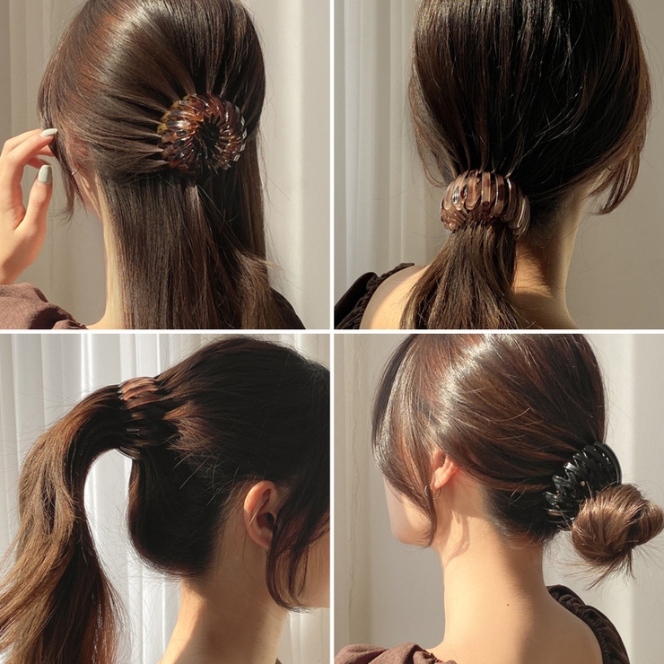 ヘアクリップ ヘアリング 髪留め | PlusNao | 詳細画像4 