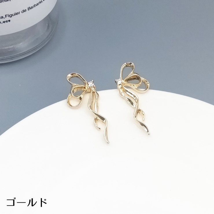 スタッドピアス ピアス アシンメトリー | PlusNao | 詳細画像8 