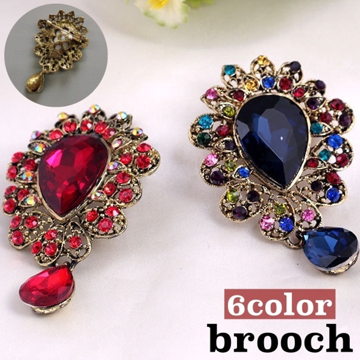 ブローチ ピンブローチ レディース | PlusNao | 詳細画像1 