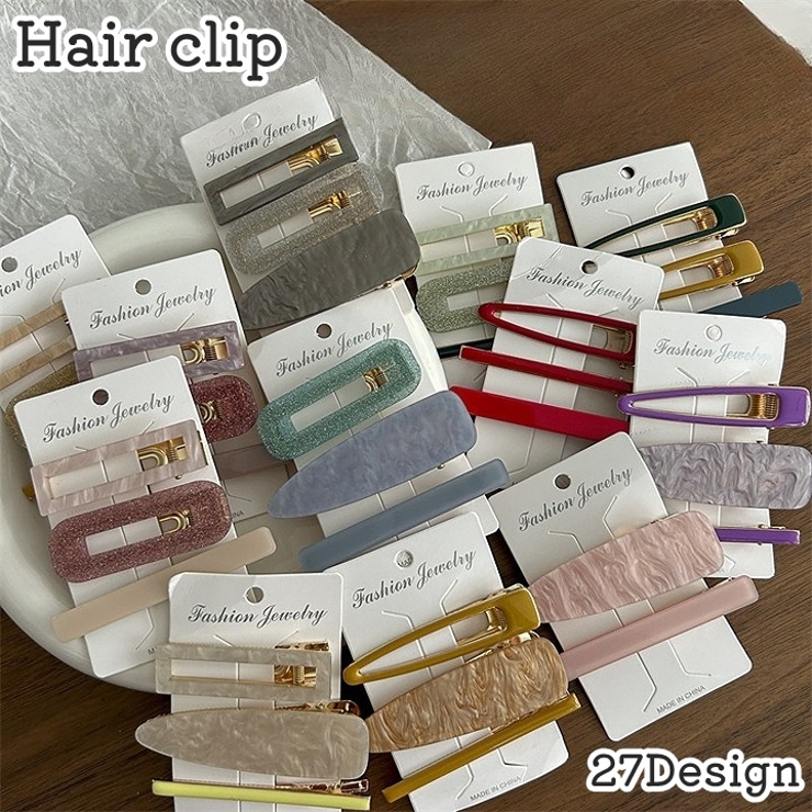 ヘアクリップ 3点セット レディース | PlusNao | 詳細画像1 