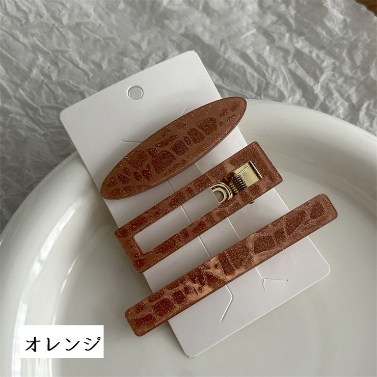 ヘアクリップ 3点セット レディース | PlusNao | 詳細画像5 