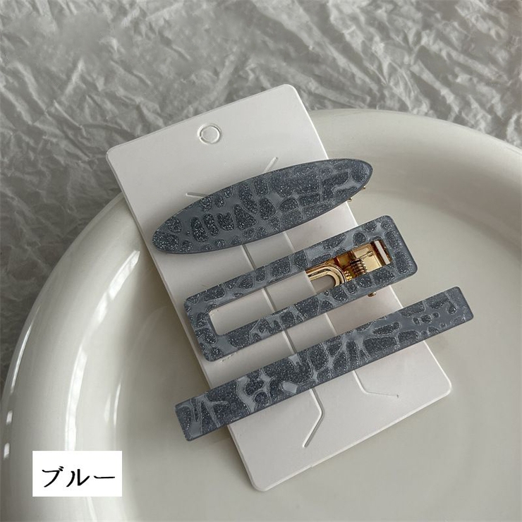ヘアクリップ 3点セット レディース | PlusNao | 詳細画像7 
