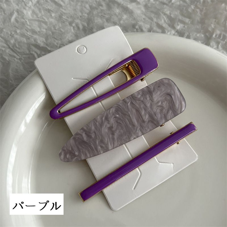 ヘアクリップ 3点セット レディース | PlusNao | 詳細画像10 