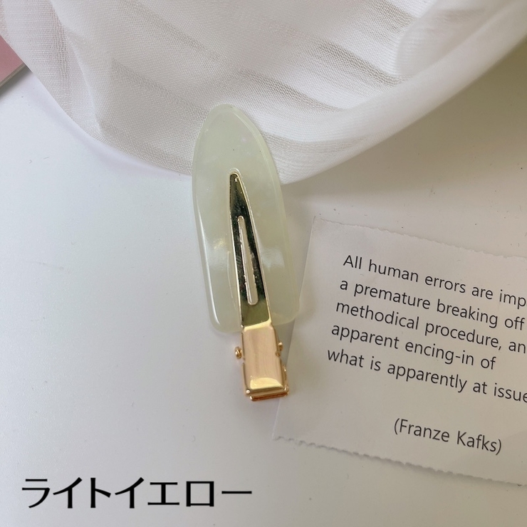 ヘアクリップ 同色2個セット 前髪 | PlusNao | 詳細画像14 