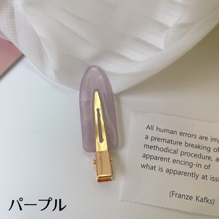 ヘアクリップ 同色2個セット 前髪 | PlusNao | 詳細画像8 