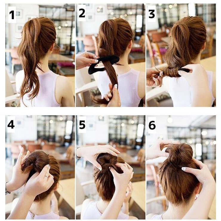 お団子メーカー シニヨンメーカー ヘアアクセサリー | PlusNao | 詳細画像2 