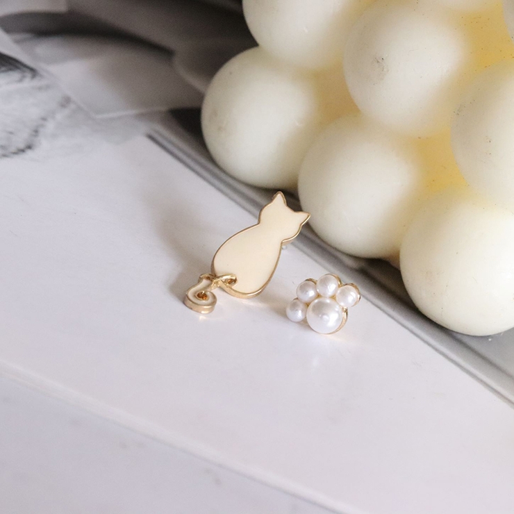 ピアス スタッドピアス バックキャッチピアス | PlusNao | 詳細画像8 