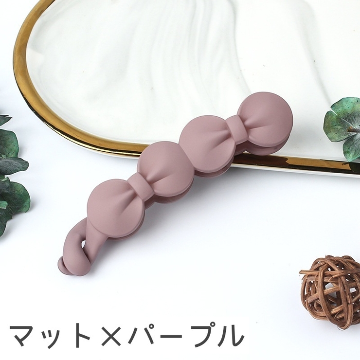 バナナクリップ ヘアクリップ レディース | PlusNao | 詳細画像15 