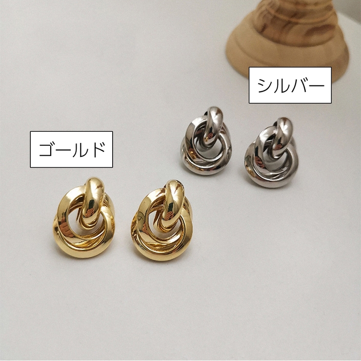 フープピアス レディース アクセサリー | PlusNao | 詳細画像4 