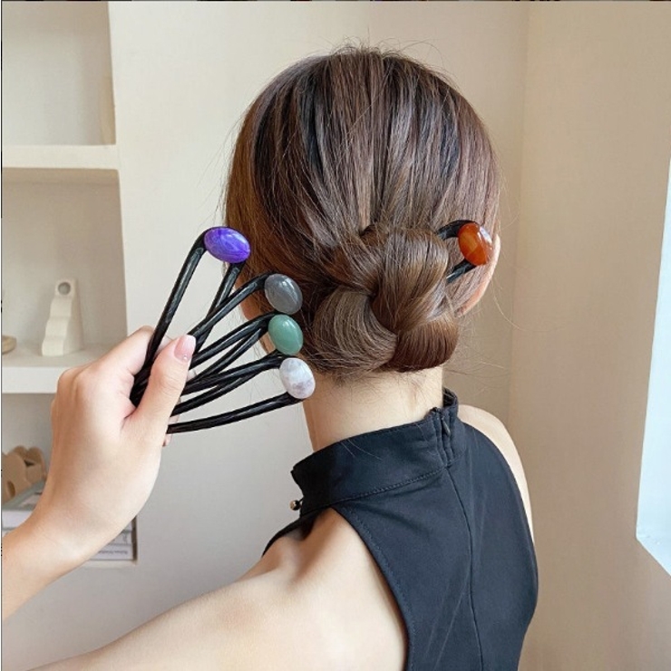 U字かんざし U字簪 Uコーム | PlusNao | 詳細画像3 