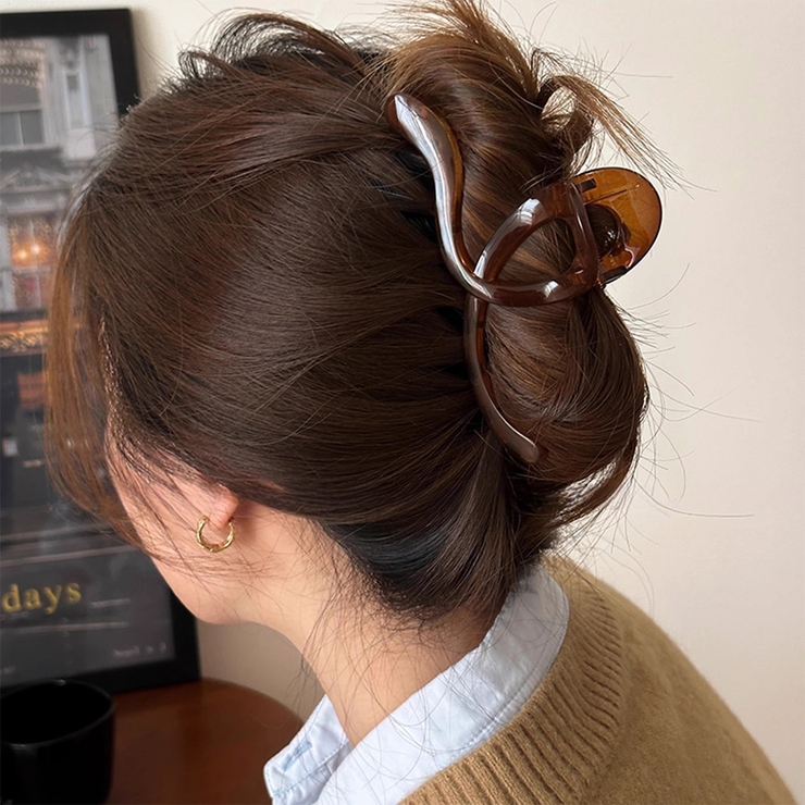 バンスクリップ ヘアクリップ レディース | PlusNao | 詳細画像5 