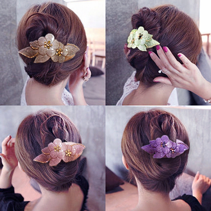 ヘアクリップ サイドバンスクリップ ヘアアクセサリー | PlusNao | 詳細画像5 
