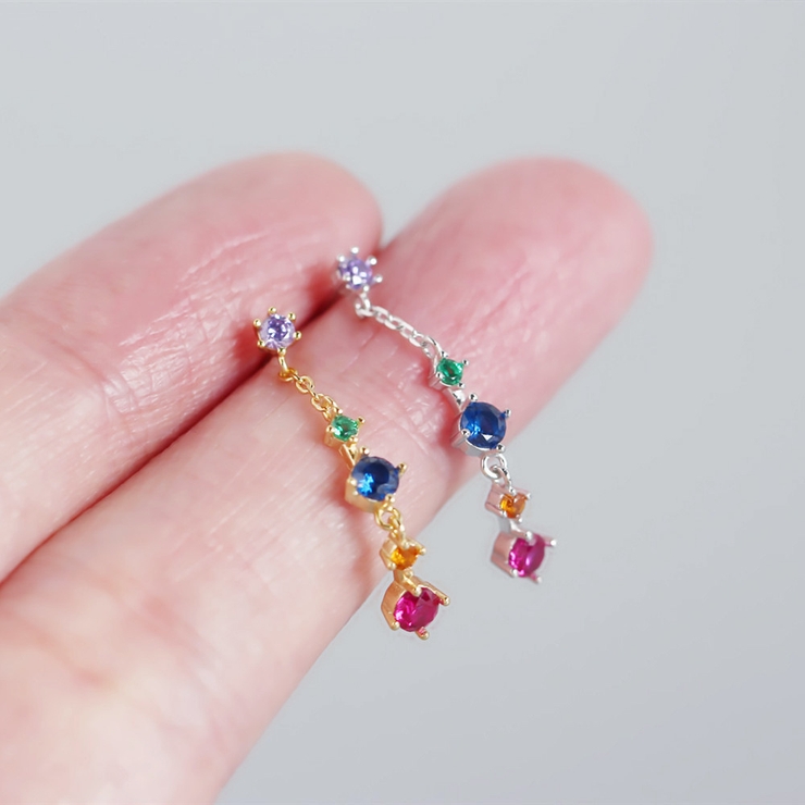 ピアス スタッドピアス ロングピアス | PlusNao | 詳細画像4 