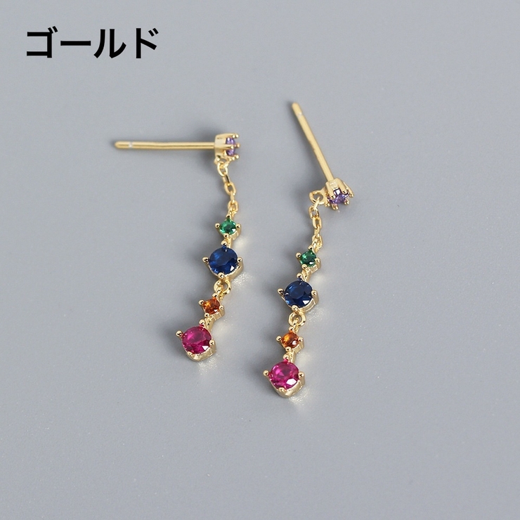 ピアス スタッドピアス ロングピアス | PlusNao | 詳細画像9 