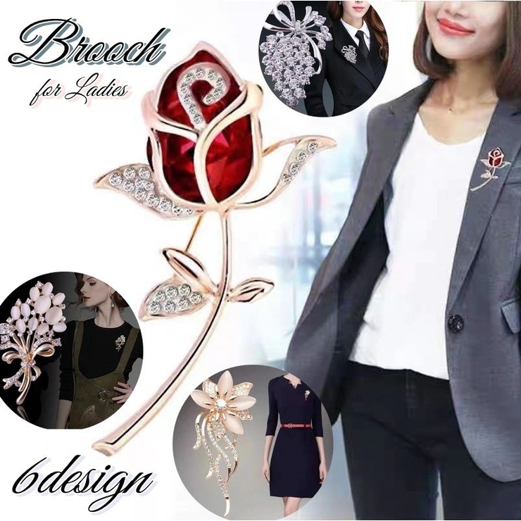 ブローチ ピンブローチ レディース | PlusNao | 詳細画像1 