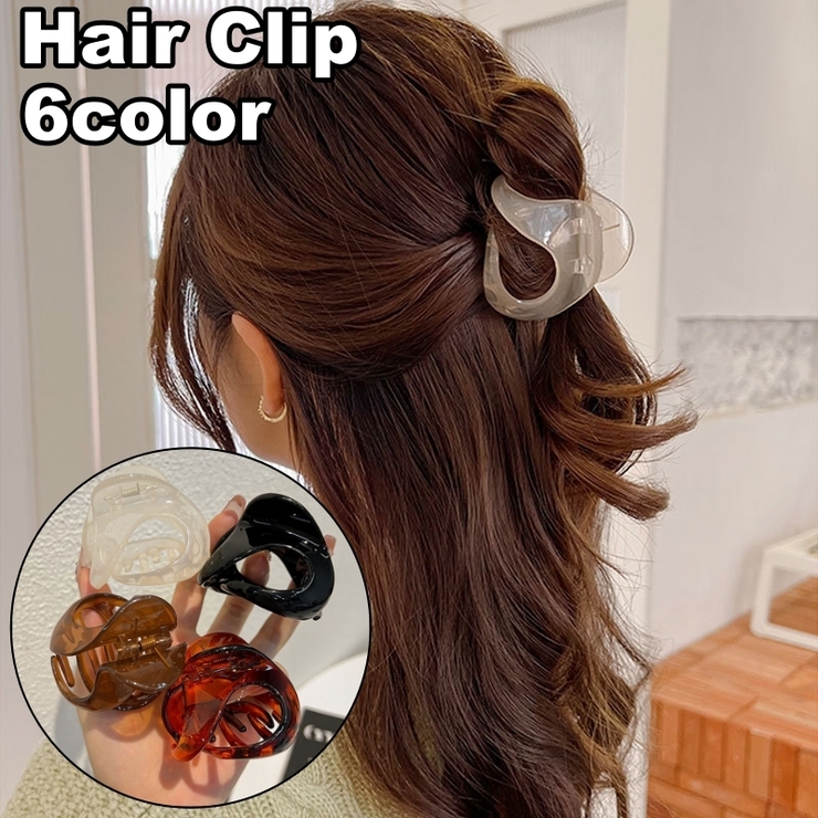 ヘアクリップ バンスクリップ レディース | PlusNao | 詳細画像1 