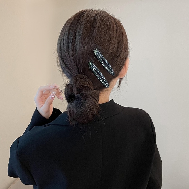 ヘアピン パッチン留め 同色4個セット | PlusNao | 詳細画像3 