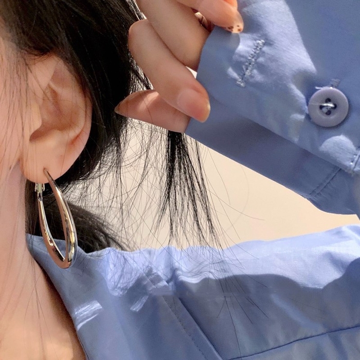フープピアス レディース アクセサリー | PlusNao | 詳細画像3 