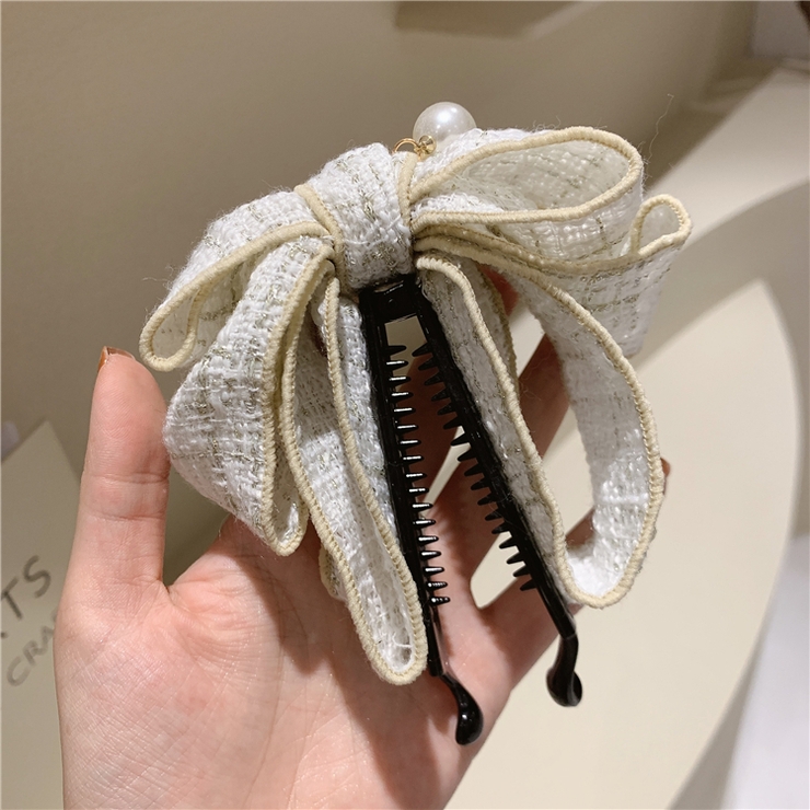 ヘアクリップ バナナクリップ リボン | PlusNao | 詳細画像12 