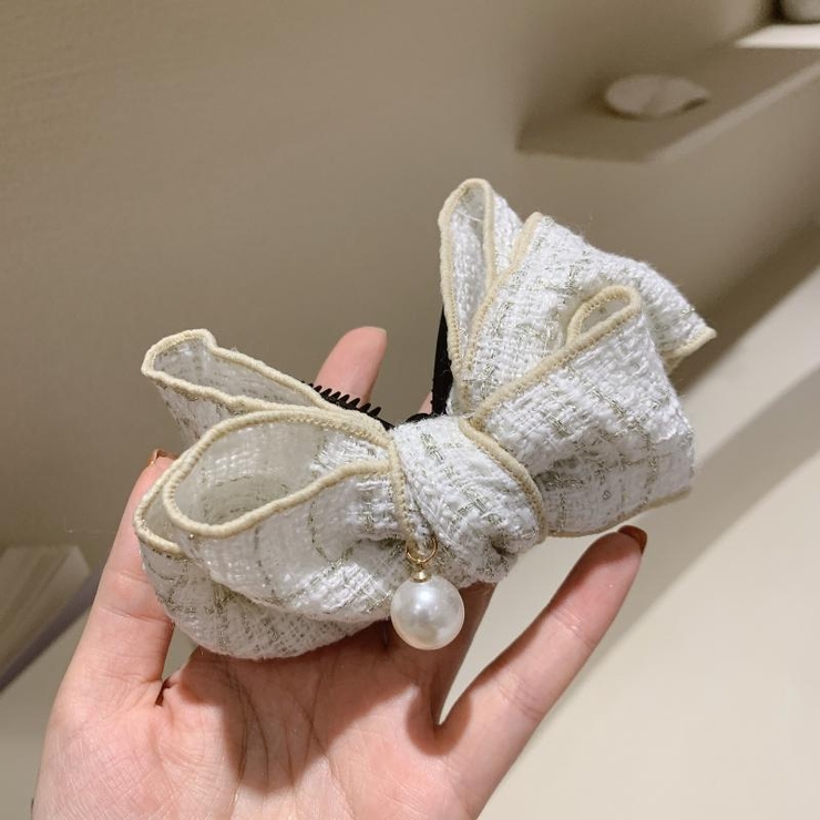 ヘアクリップ バナナクリップ リボン | PlusNao | 詳細画像8 