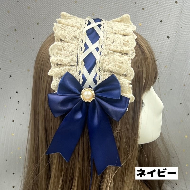 ヘッドドレス ロリータ ゴスロリ | PlusNao | 詳細画像4 
