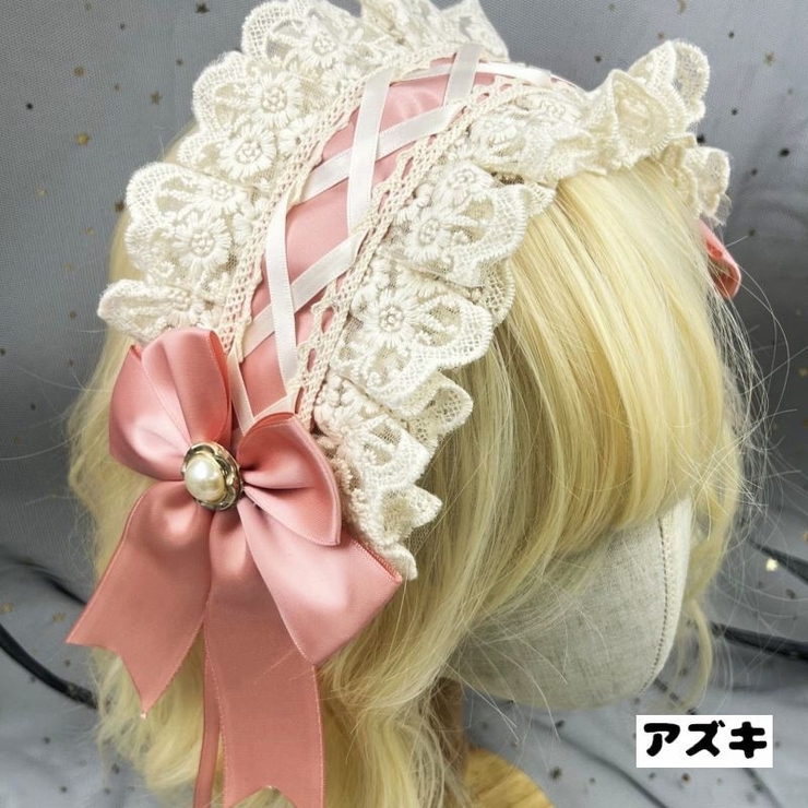 ヘッドドレス ロリータ ゴスロリ | PlusNao | 詳細画像6 