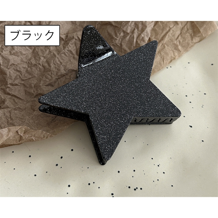 ヘアクリップ バンスクリップ 星型[品番：FQ000205772]｜PlusNao