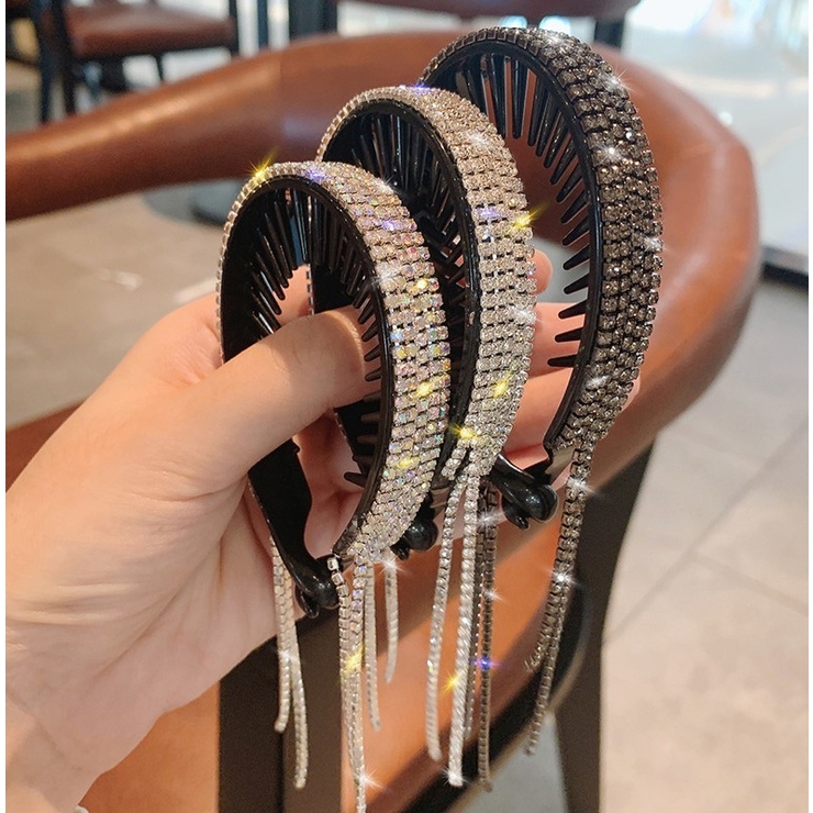 テールクリップ ヘアクリップ ラインストーン | PlusNao | 詳細画像2 