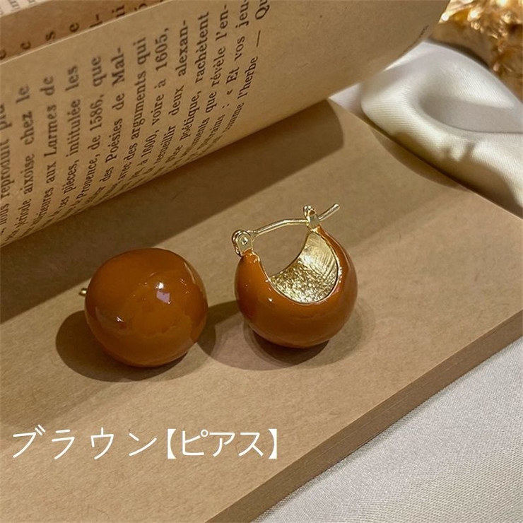 ピアス イヤリング フープピアス | PlusNao | 詳細画像10 