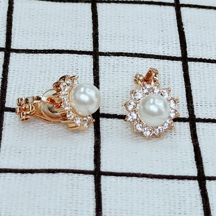 イヤリング イヤークリップ ピアス | PlusNao | 詳細画像7 