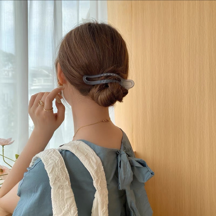 ヘアクリップ バナナクリップ レディース | PlusNao | 詳細画像7 