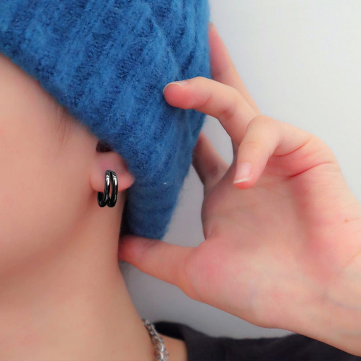 ピアス フープピアス リングピアス | PlusNao | 詳細画像2 