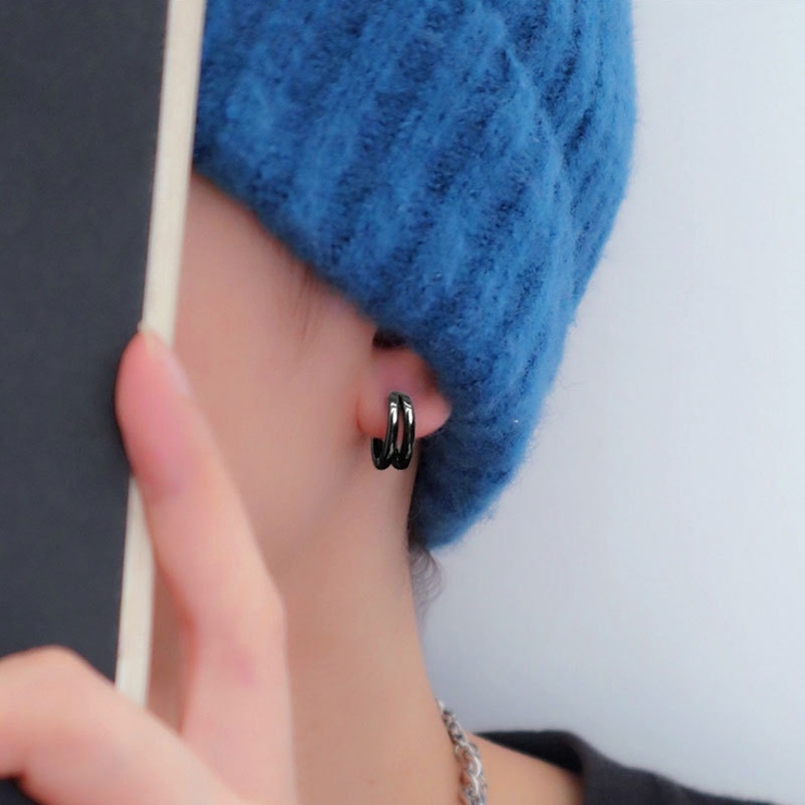 ピアス フープピアス リングピアス | PlusNao | 詳細画像4 