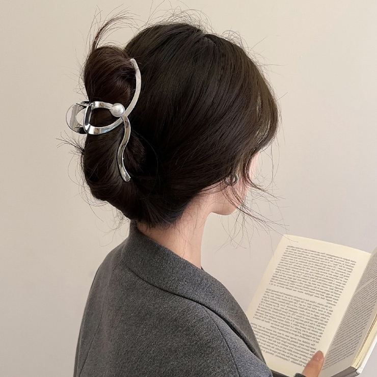 ヘアクリップ バンスクリップ レディース | PlusNao | 詳細画像2 