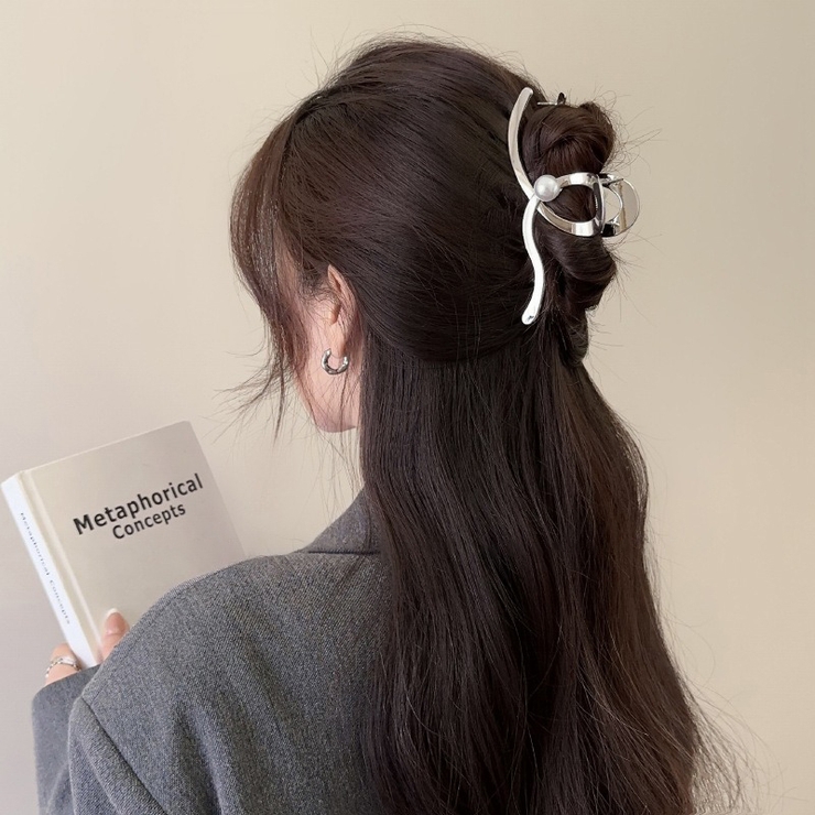 ヘアクリップ バンスクリップ レディース | PlusNao | 詳細画像3 