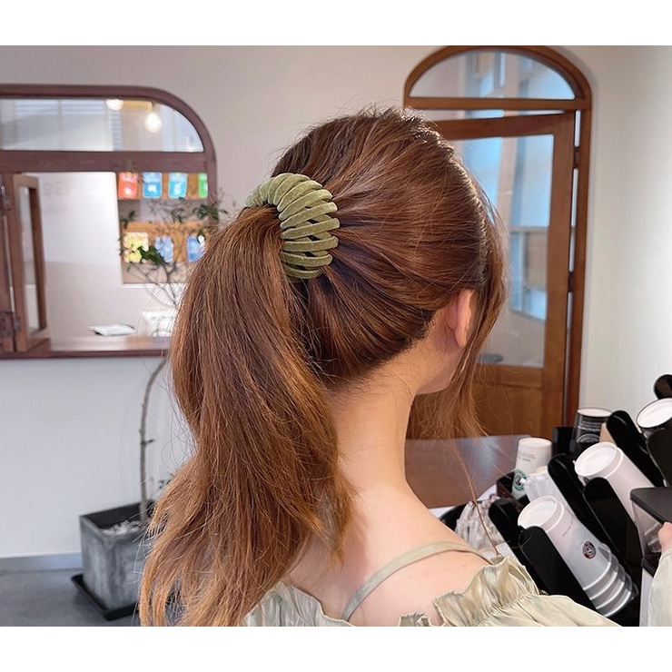 ヘアクリップ ヘアリング風 レディース | PlusNao | 詳細画像3 