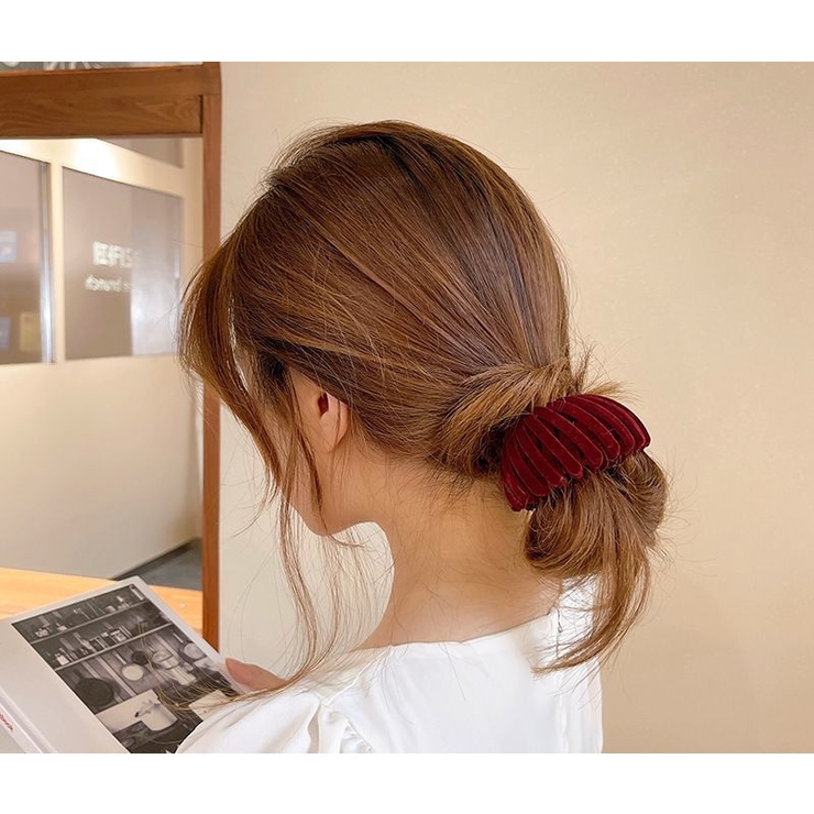 ヘアクリップ ヘアリング風 レディース | PlusNao | 詳細画像4 