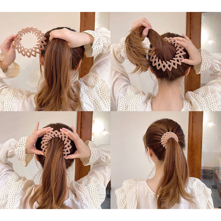 ヘアクリップ ヘアリング風 レディース | PlusNao | 詳細画像6 