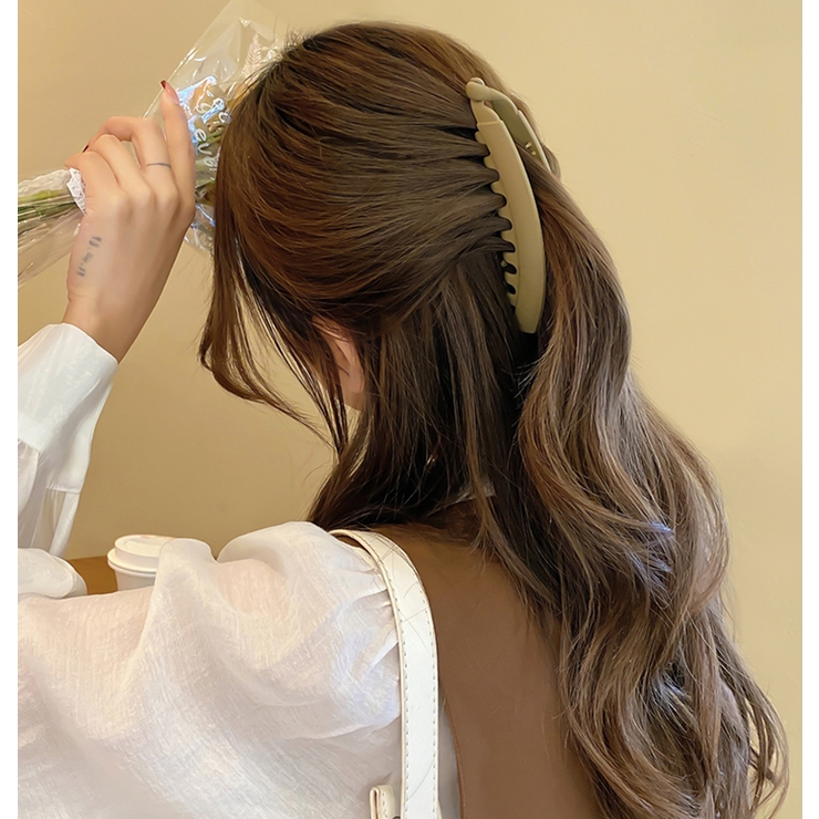 ヘアクリップ バナナクリップ ヘアアクセサリー | PlusNao | 詳細画像10 
