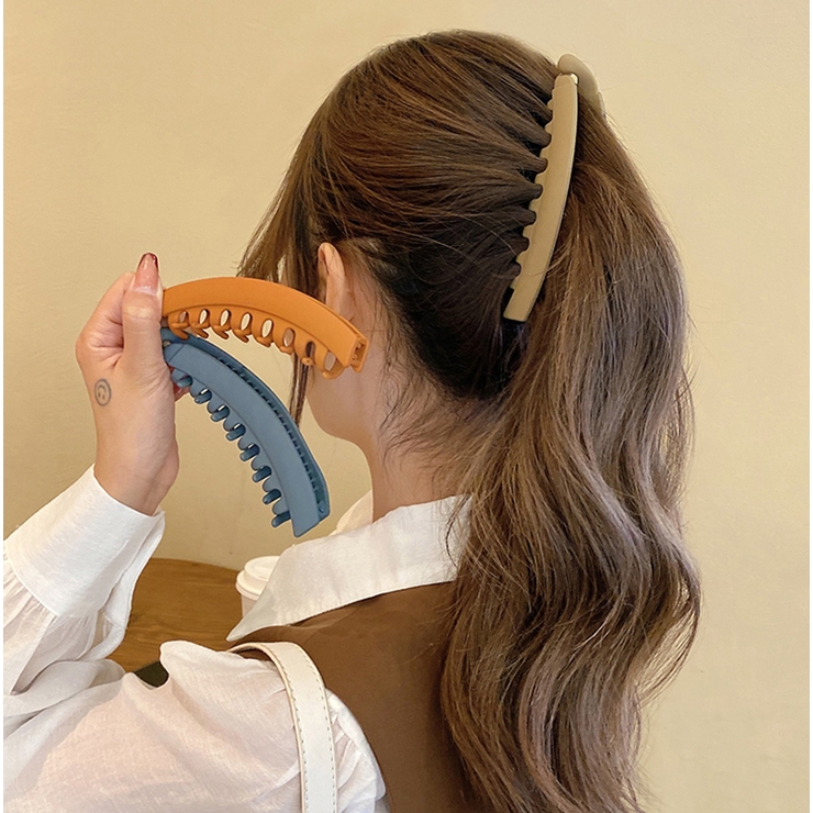 ヘアクリップ バナナクリップ ヘアアクセサリー | PlusNao | 詳細画像2 