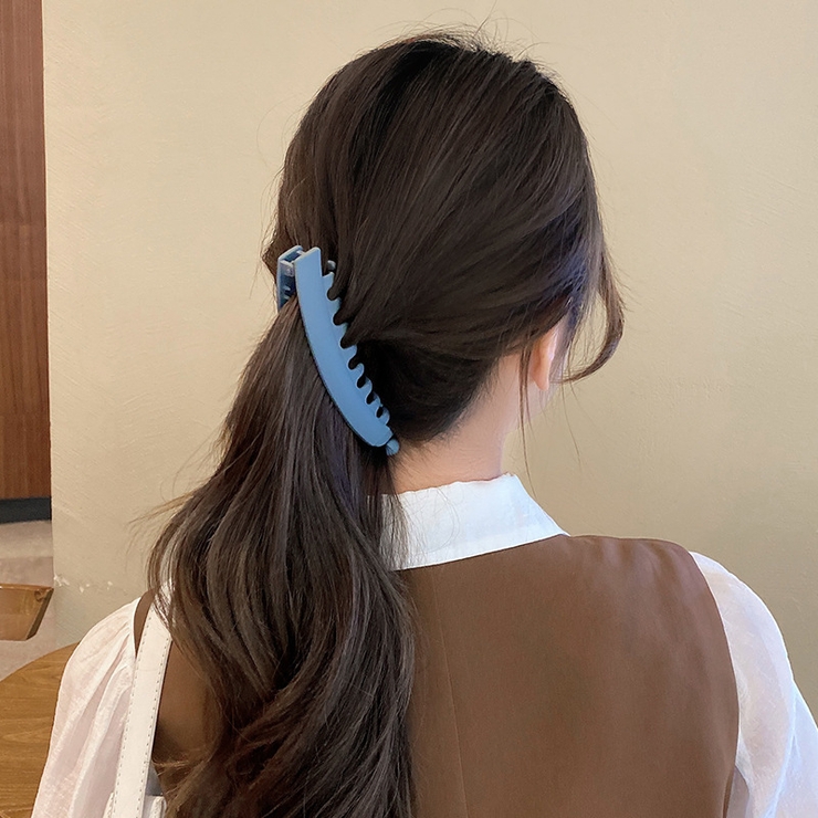 ヘアクリップ バナナクリップ ヘアアクセサリー | PlusNao | 詳細画像9 