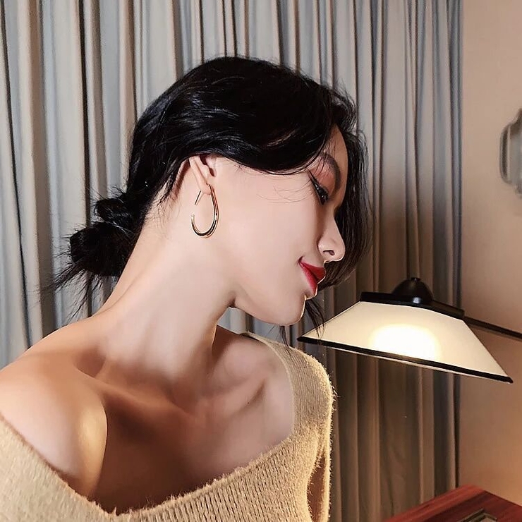 フープピアス レディース アクセサリー | PlusNao | 詳細画像5 