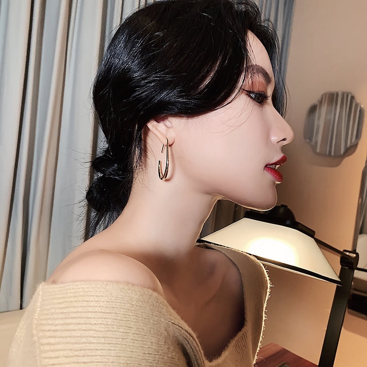 フープピアス レディース アクセサリー | PlusNao | 詳細画像6 