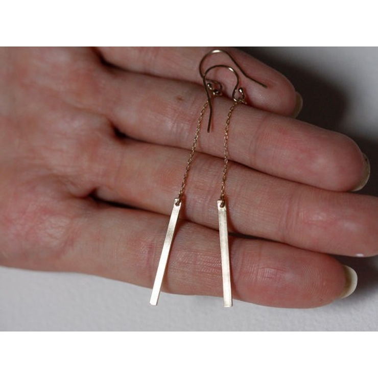 フックピアス バーピアス チェーン | PlusNao | 詳細画像5 