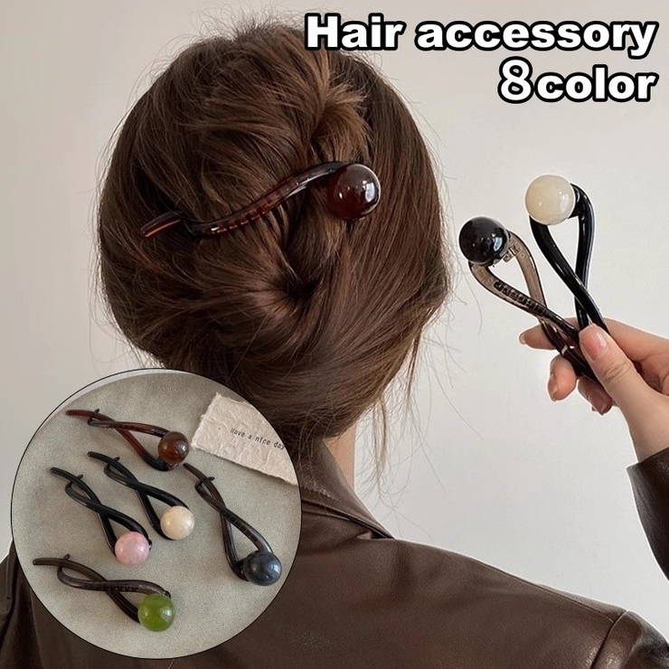 ヘアクリップ バナナクリップ レディース | PlusNao | 詳細画像1 