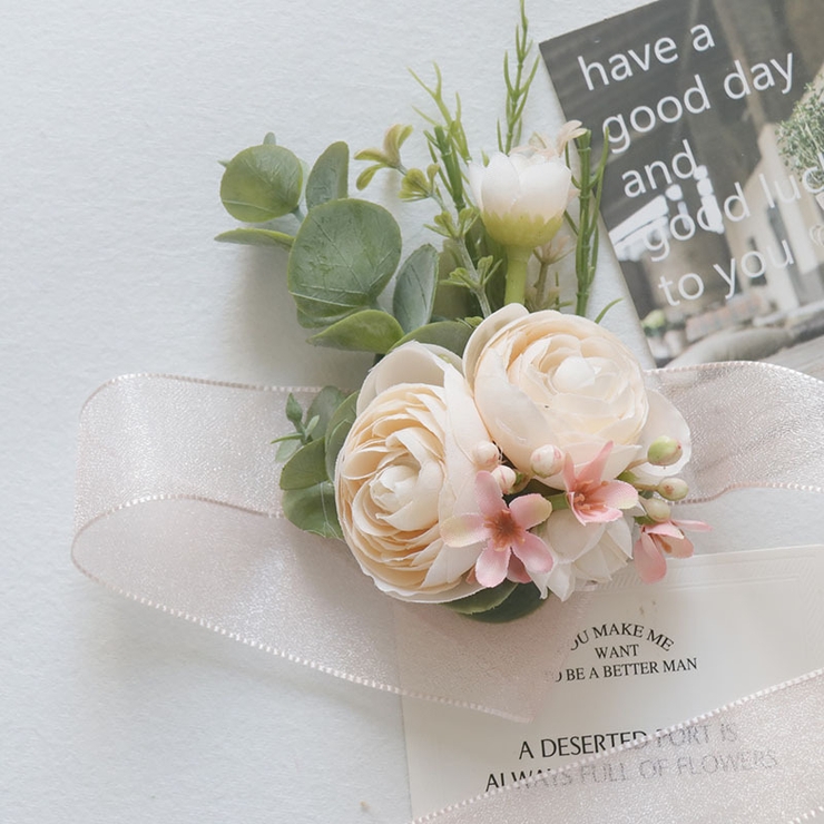 コサージュ ブローチタイプ リボンタイプ | PlusNao | 詳細画像9 