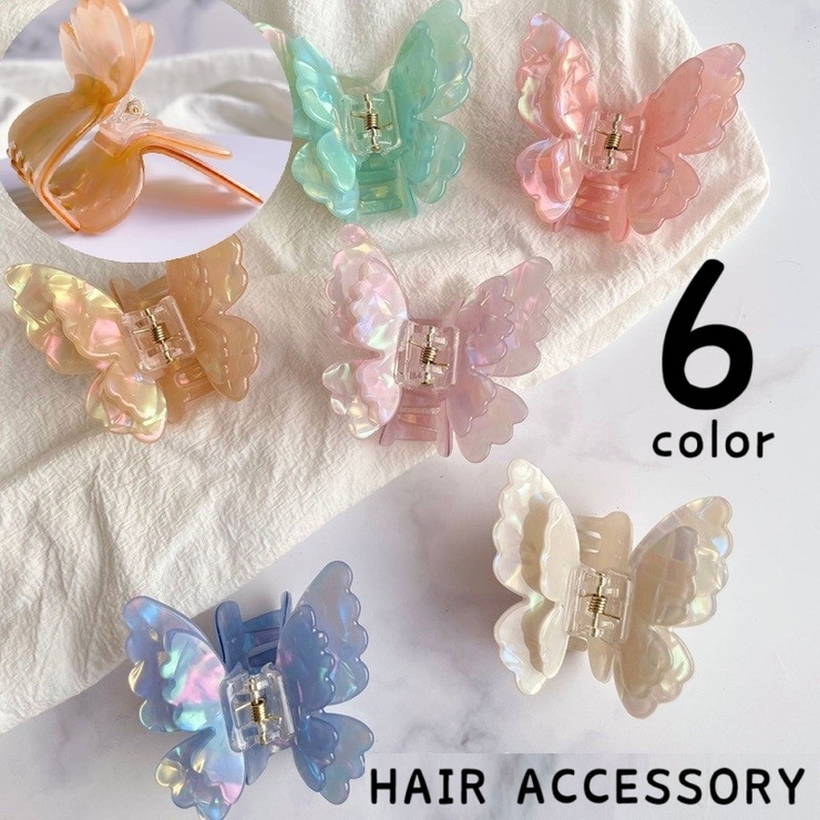 バンスクリップ ヘアクリップ ヘアアクセサリー | PlusNao | 詳細画像1 