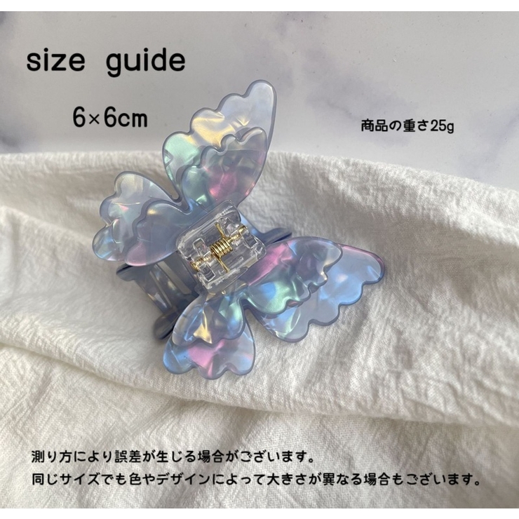 バンスクリップ ヘアクリップ ヘアアクセサリー | PlusNao | 詳細画像20 