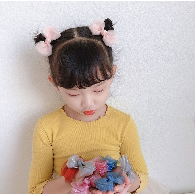 ヘアクリップ 子供用 2個入り[品番：FQ000143225]｜PlusNao